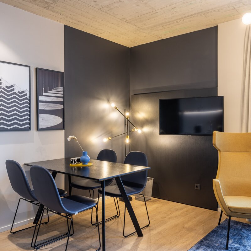 Living- and sleeping area | © Adina Serviced Apartments Vienna