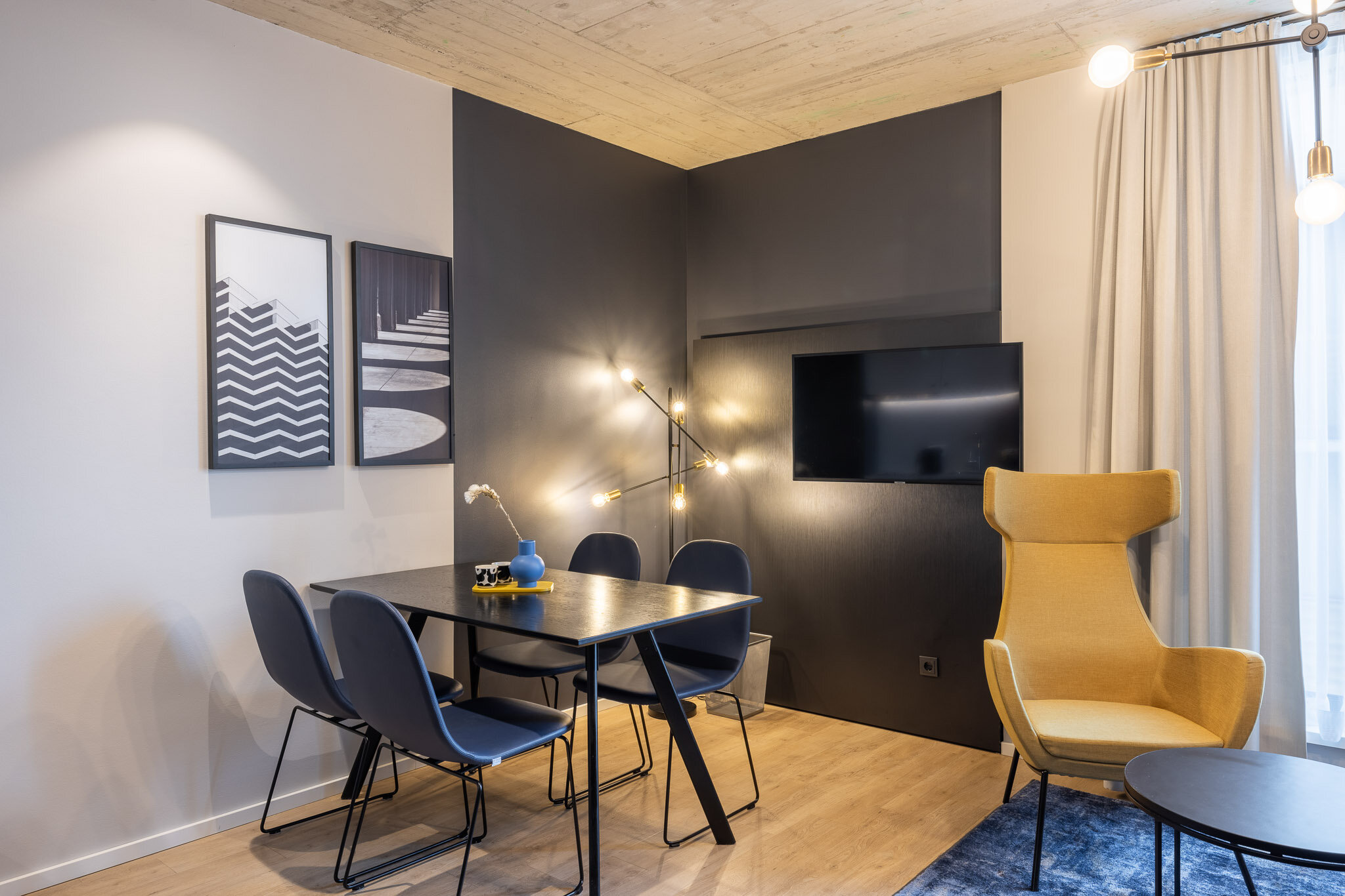 Living- and sleeping area | © Adina Serviced Apartments Vienna