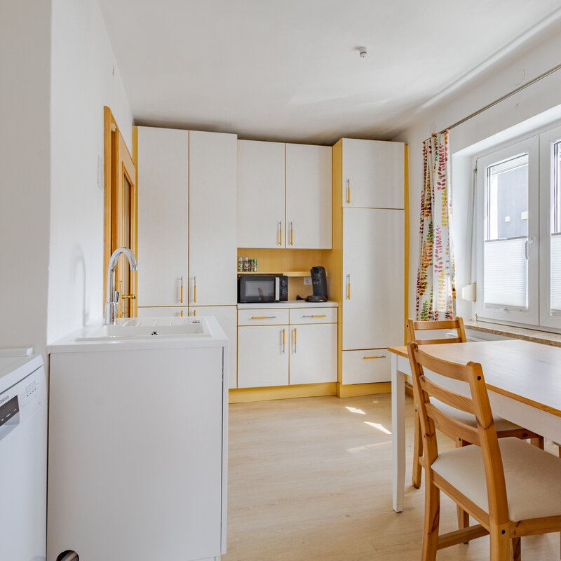 Dining room, kitchen