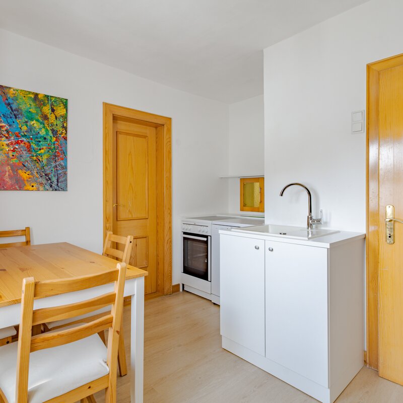 Dining room, kitchen