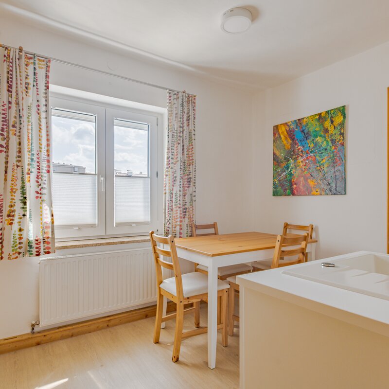 Dining room, kitchen