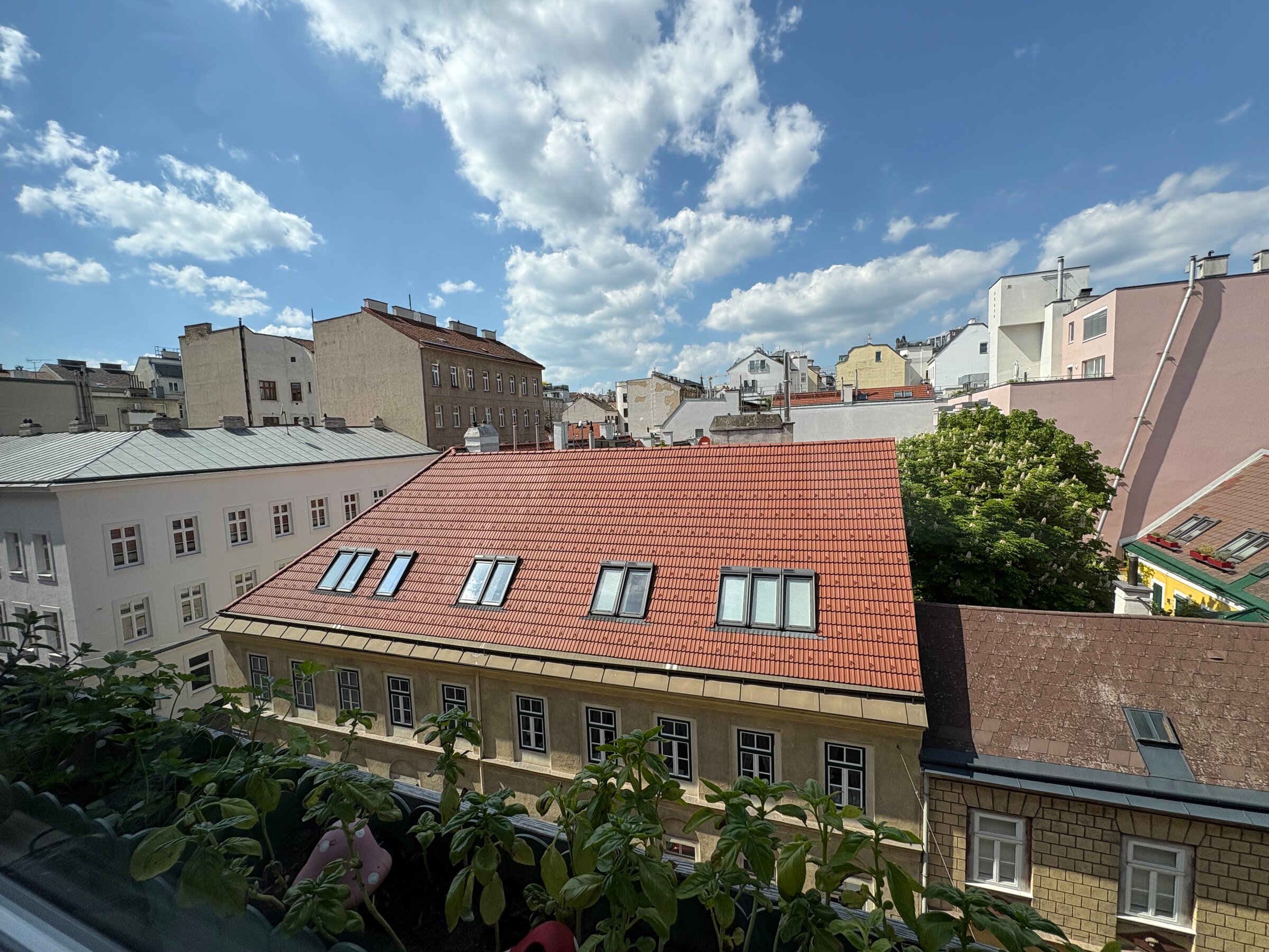 Blick über Wiener Dächer – 3-Zimmer Wohnung, urbane Lage, Kurzzeitmiete & Wohnen auf Zeit für 1 bis 6 Monate in Wien