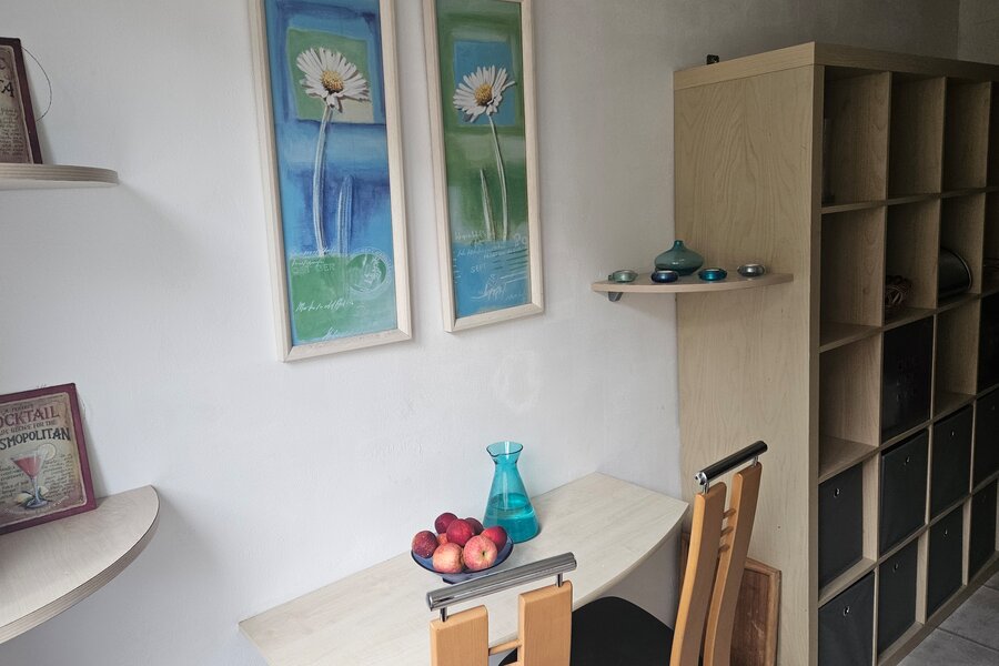 Bar in kitchen