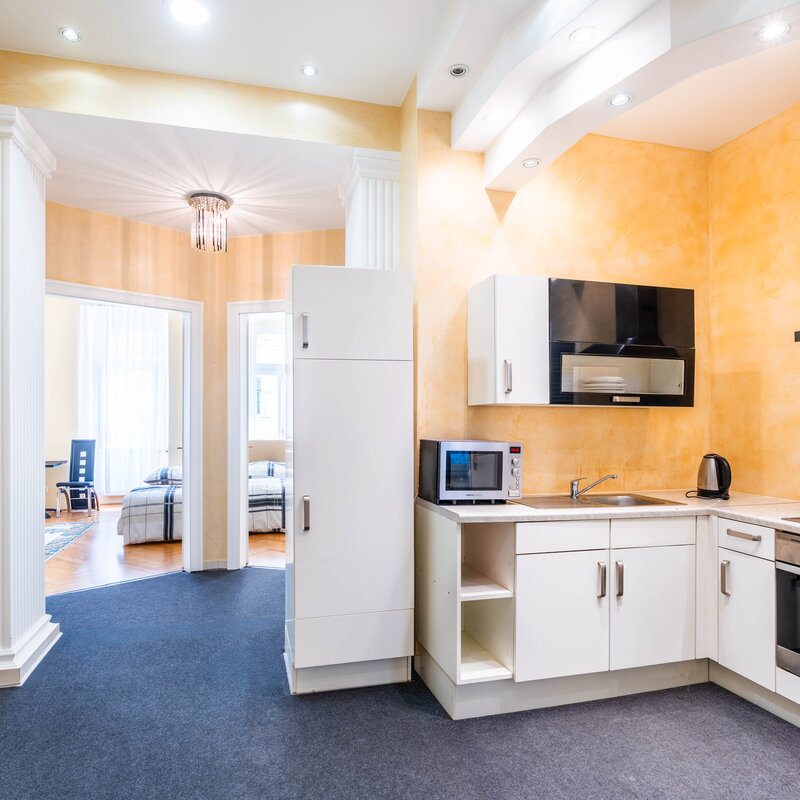 Bright 3-room apartment with modern fitted kitchen for short-term rental – temporary housing for 1 to 6 months in Vienna