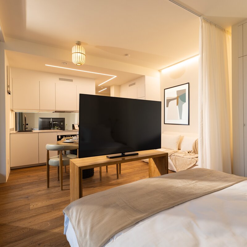 Sleeping area with Closet 