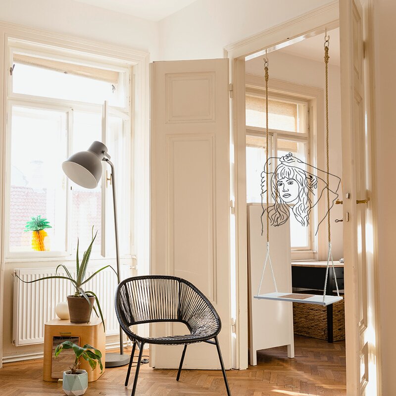 old picture, furnitures changed, light and bright rooms
