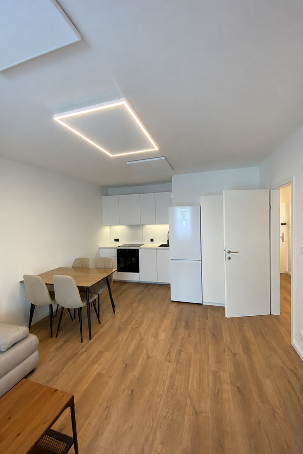 Bright 2-room apartment with modern kitchen – short-term rental & temporary housing for 1 to 6 months in Vienna