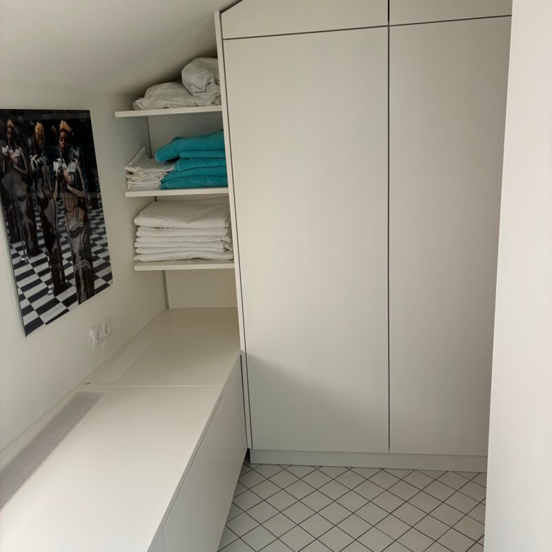 Begehbare Garderobe 
