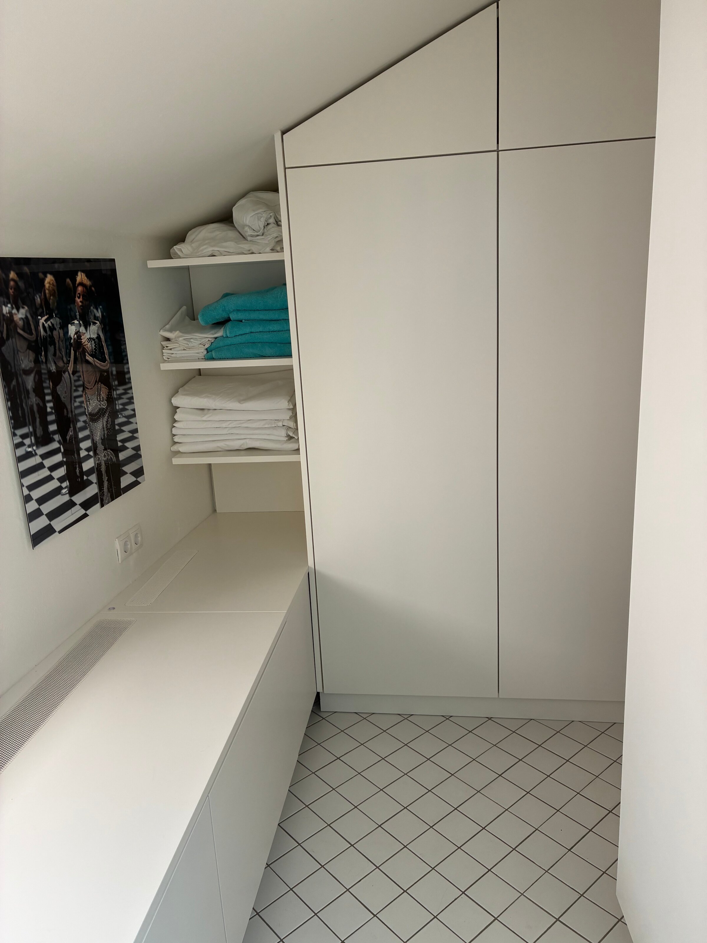 Begehbare Garderobe 