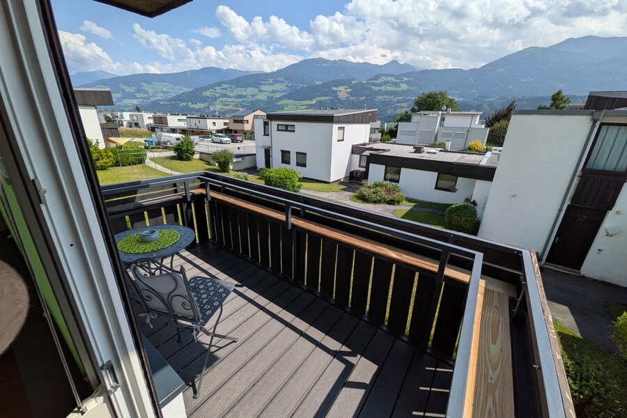 Balkon mit Aussicht