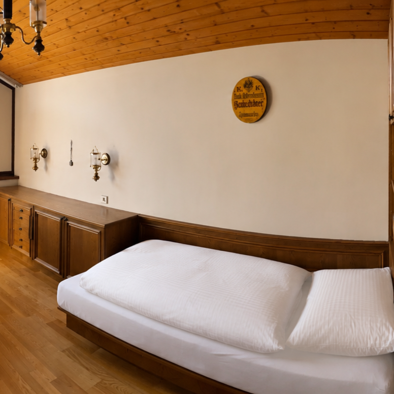 Arbeits- und Schlafzimmer