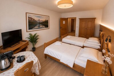 Möbliertes Zimmer mit Holzmöbeln & TV – Kurzzeitmiete & Wohnen auf Zeit für 1 bis 6 Monate in Pfaffstätten