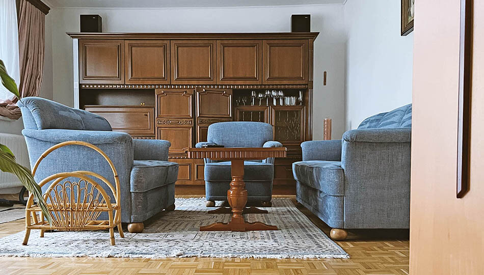 Großer Wohnraum mit Ausgang zur Terrasse | © Manfred G. Prossinger
