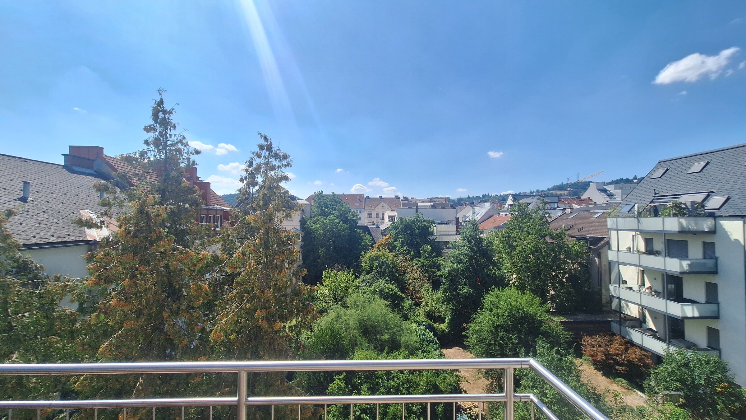 Blick von der Terrasse