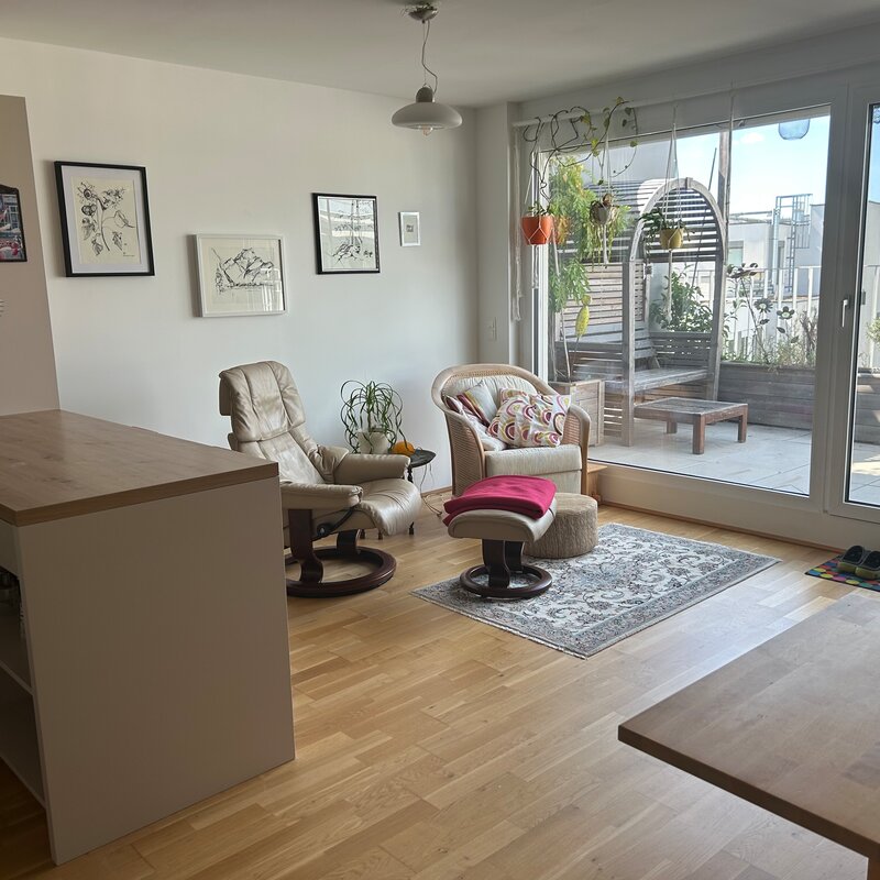 living room with kitchen  | © katharina bauer