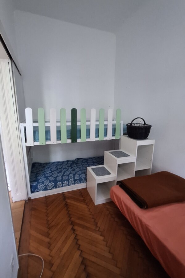 Schlafzimmer mit Zusatzbett | © Sofia Gielge