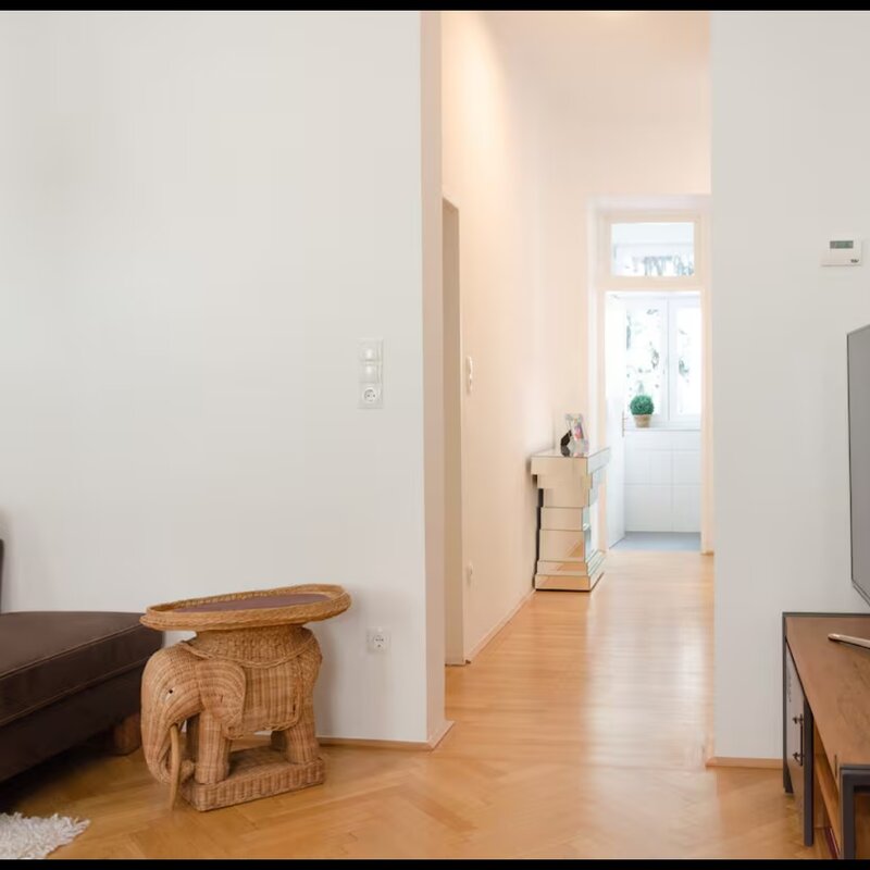 Wohnzimmer Richtung Gang