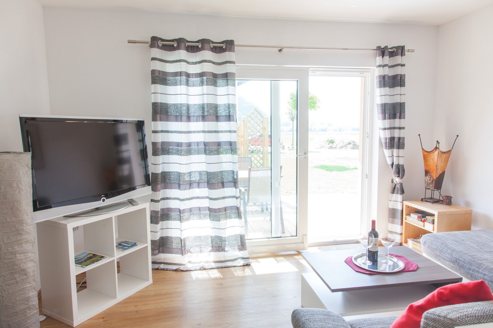 Wohnraum mit TV | © A. Hahn