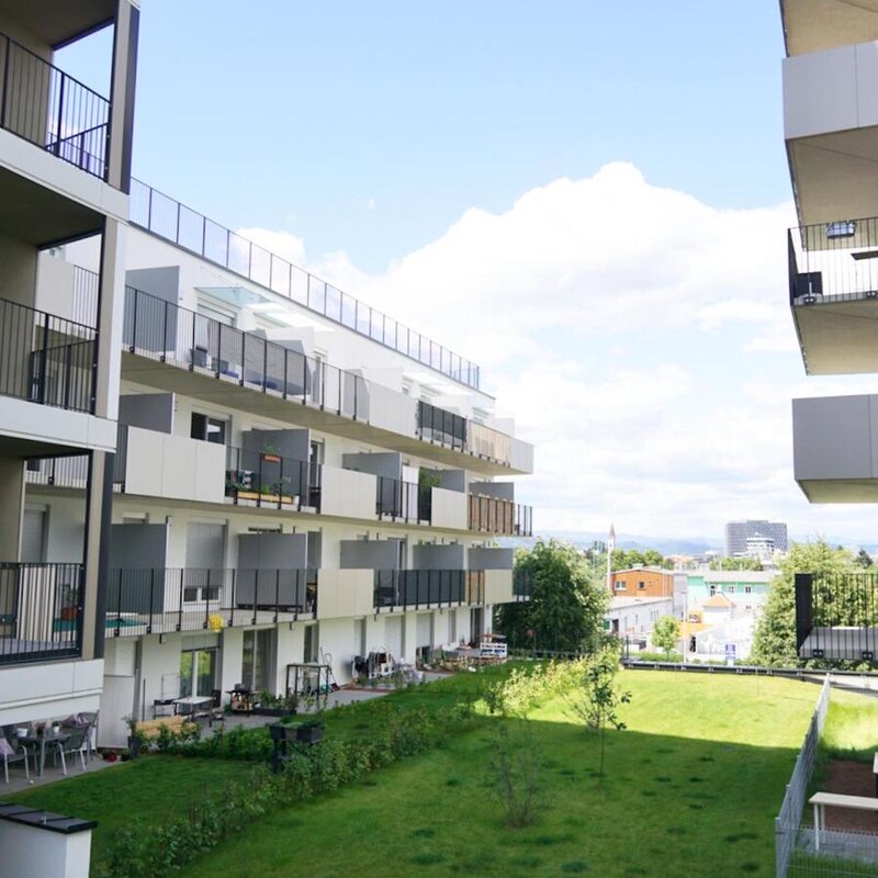 Aussicht in den Innenhof