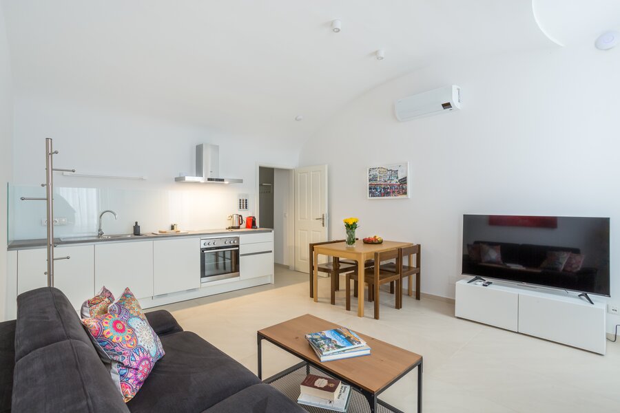 Wohnbereich mit Küche