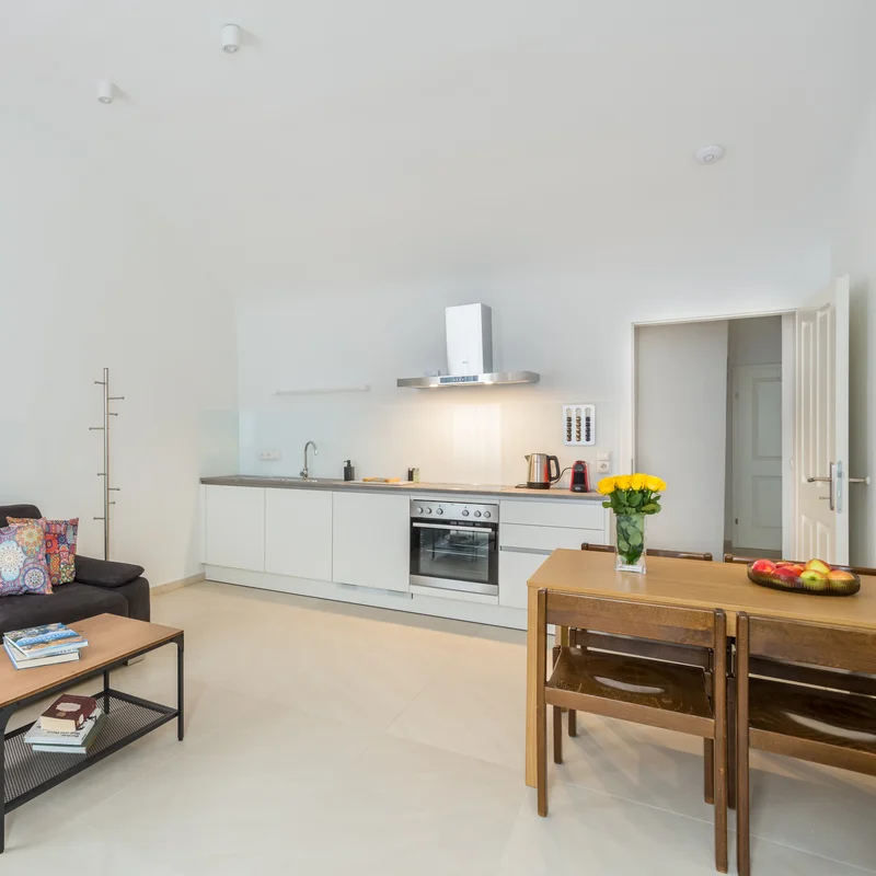 Wohnbereich mit Küche