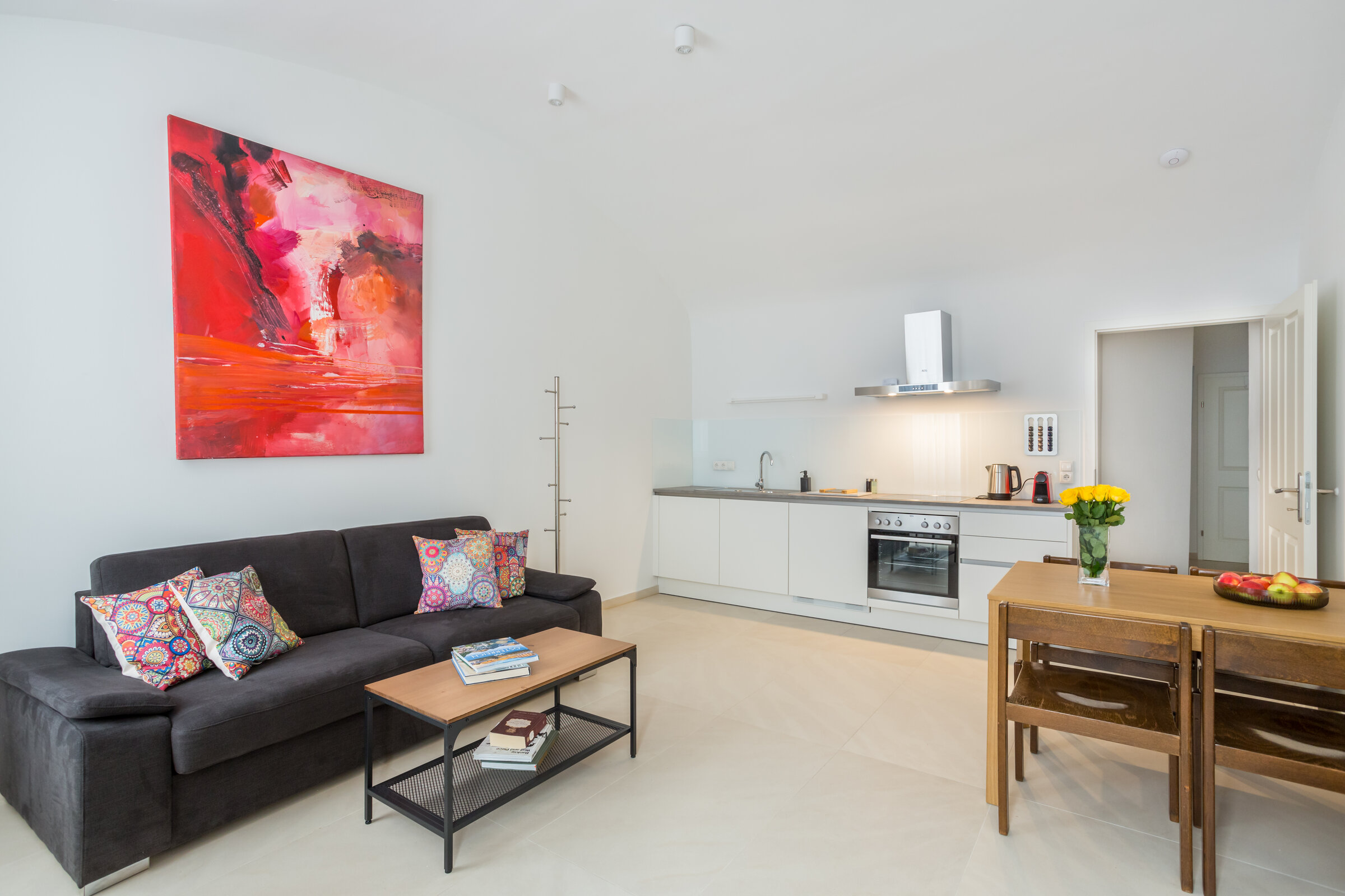 Wohnbereich mit Küche