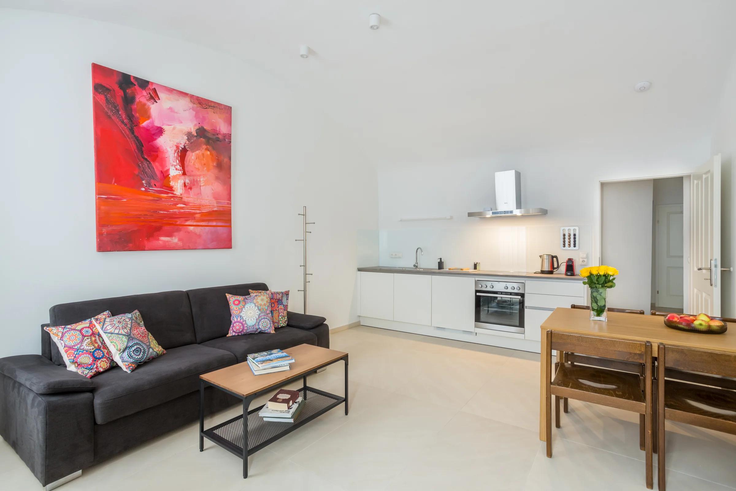 Wohnbereich mit Küche