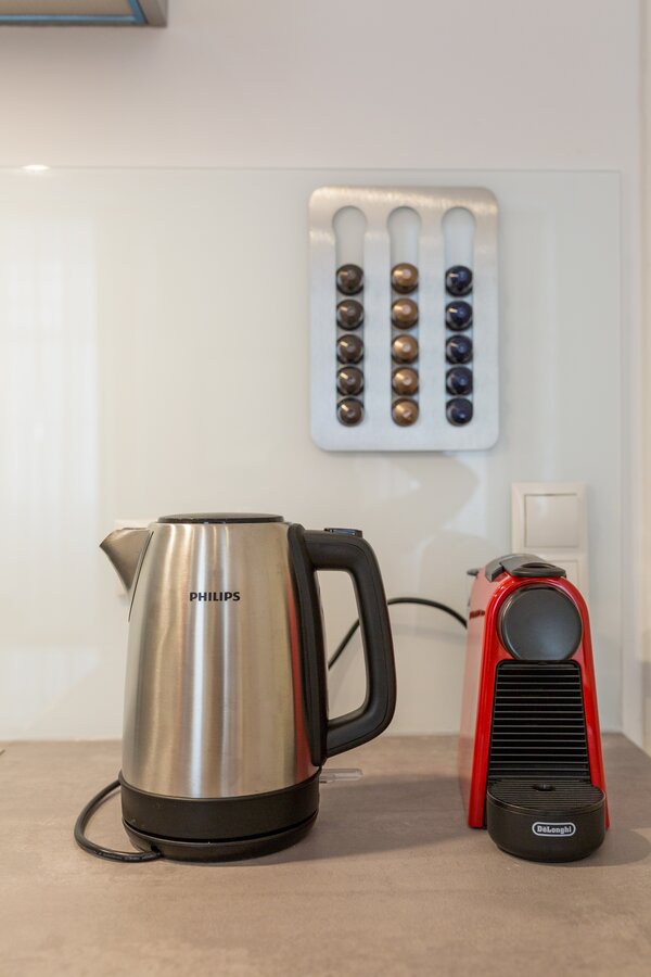 Nespresso Maschiene mit Nespresso Kapseln