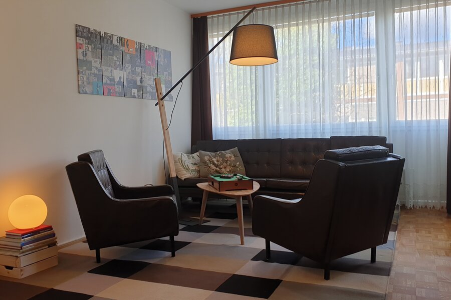 Wohnzimmer in Oma Annas Wohnung