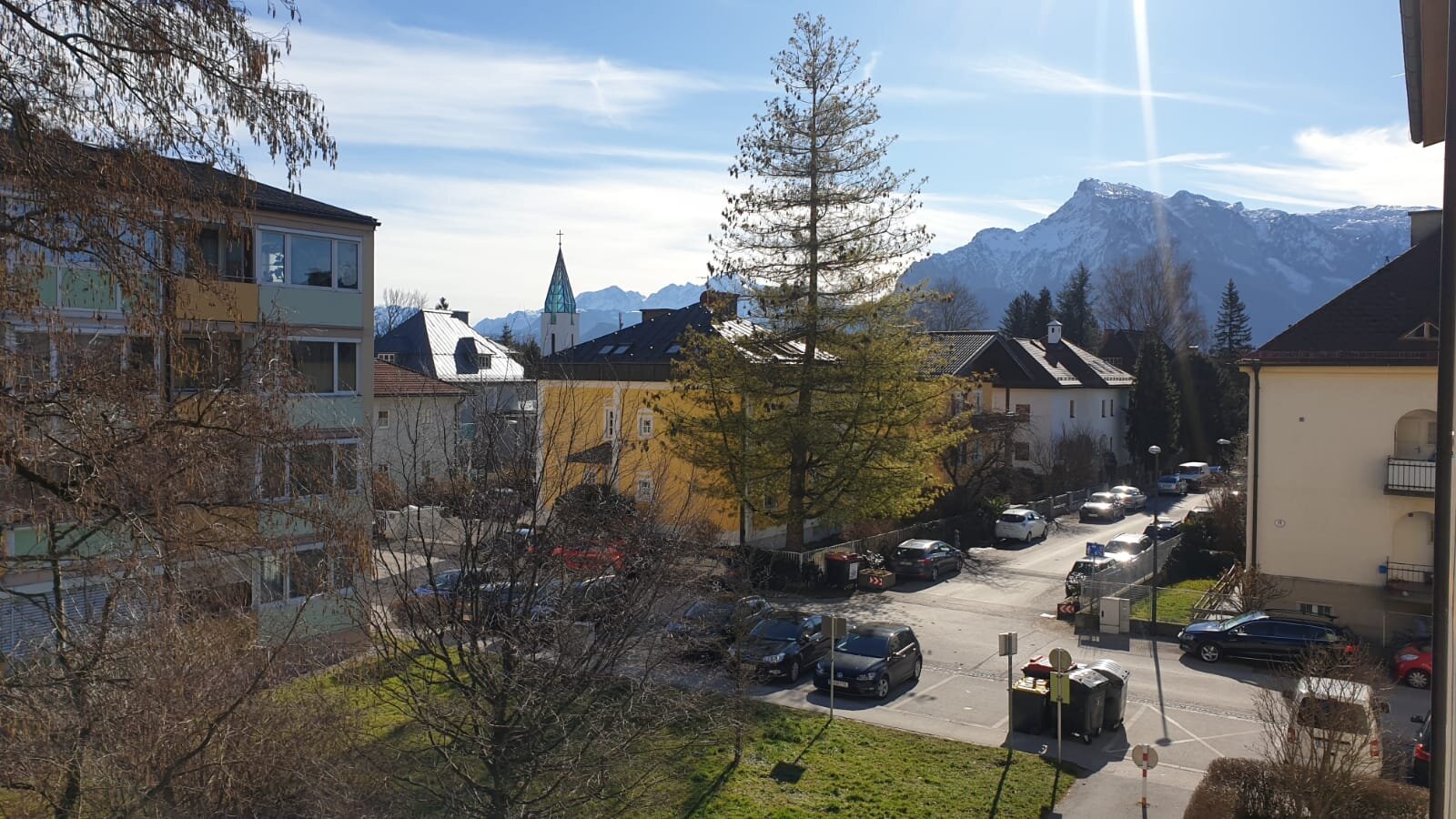 Blick aus den Schlafzimmern
