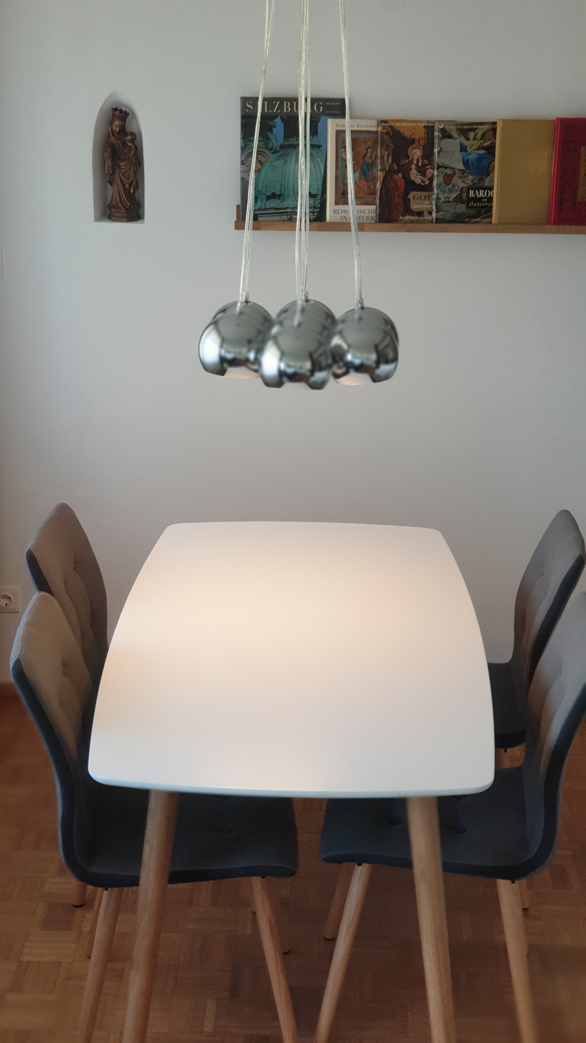 Dining area with Marienwinkel (upper left)