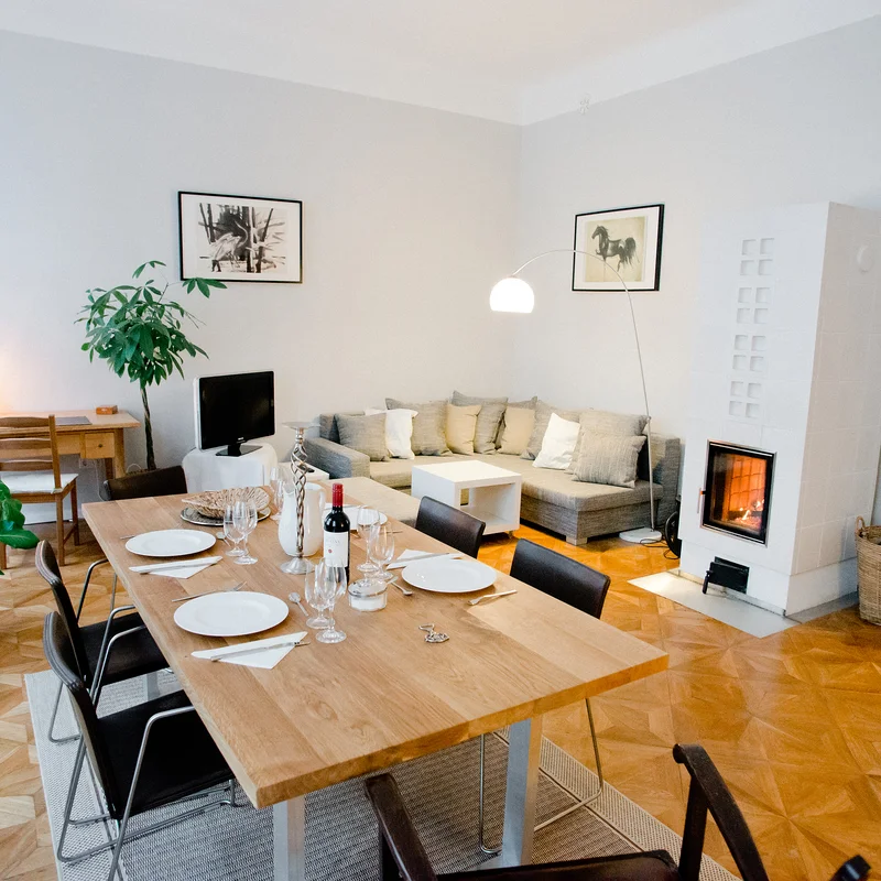 sehr modern und gemütlich