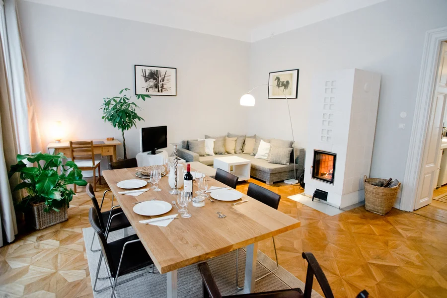 sehr modern und gemütlich