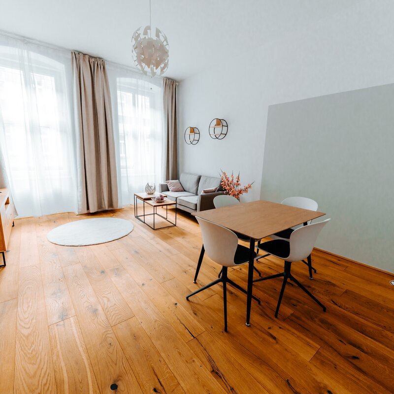 Wohnzimmer - Zwischenmiete mit Stil in Wien