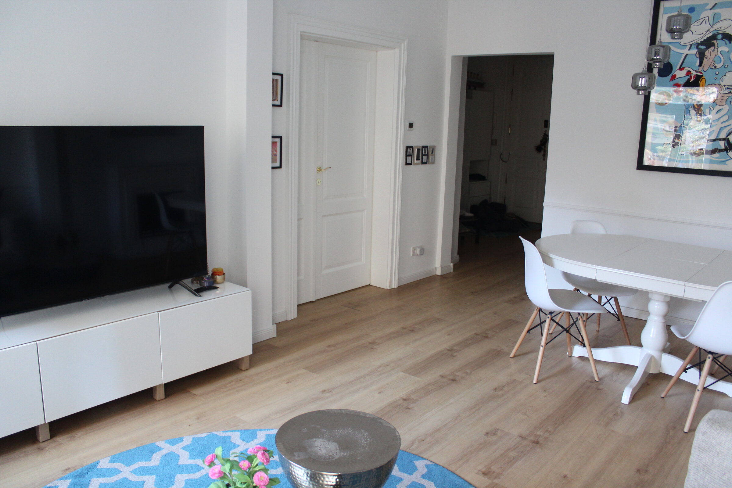 Wohnzimmer und Vorraum | © P Summer