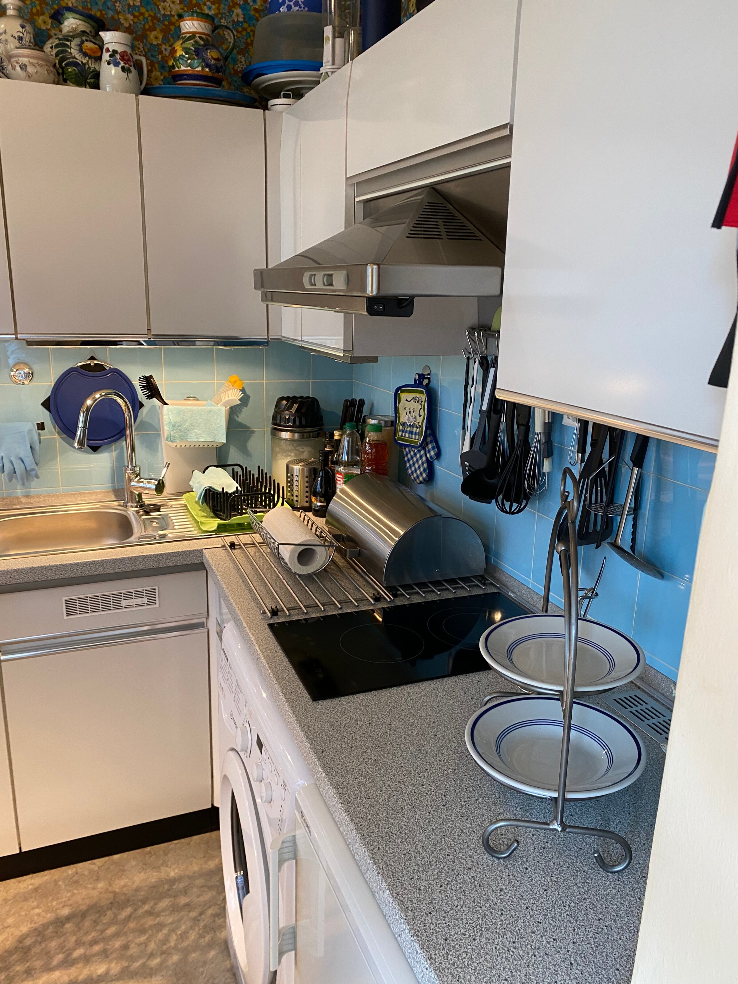 Küche ausgestattet, Waschmaschine | © UHG