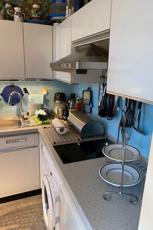 Küche ausgestattet, Waschmaschine | © UHG