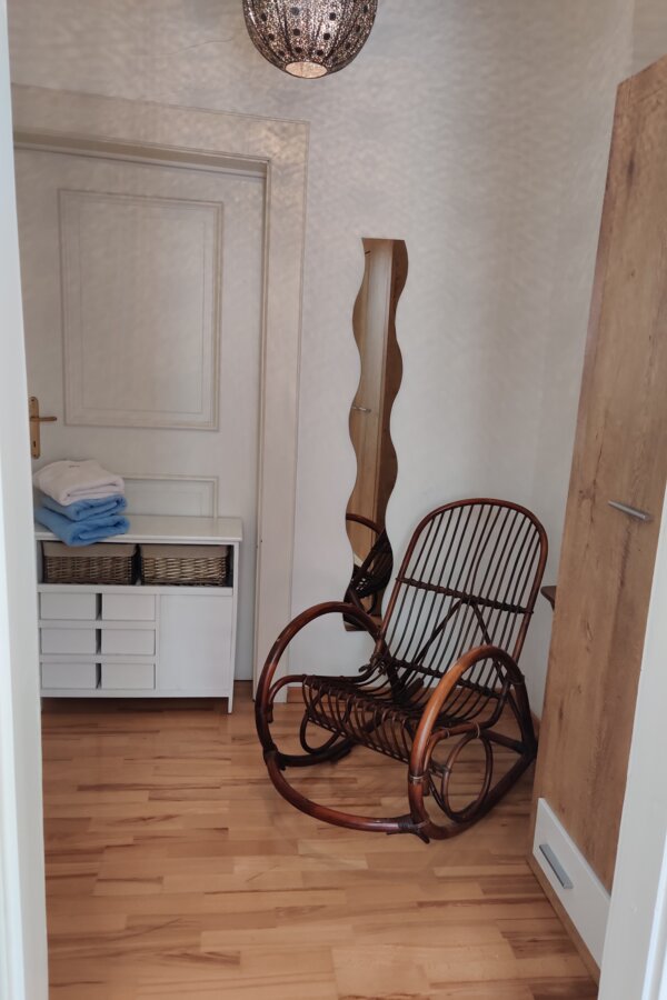 dieser kleine Vorraum befindet sich vor dem Schlafzimmer