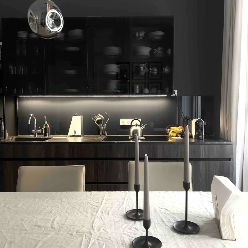 voll ausgestattete Küche 