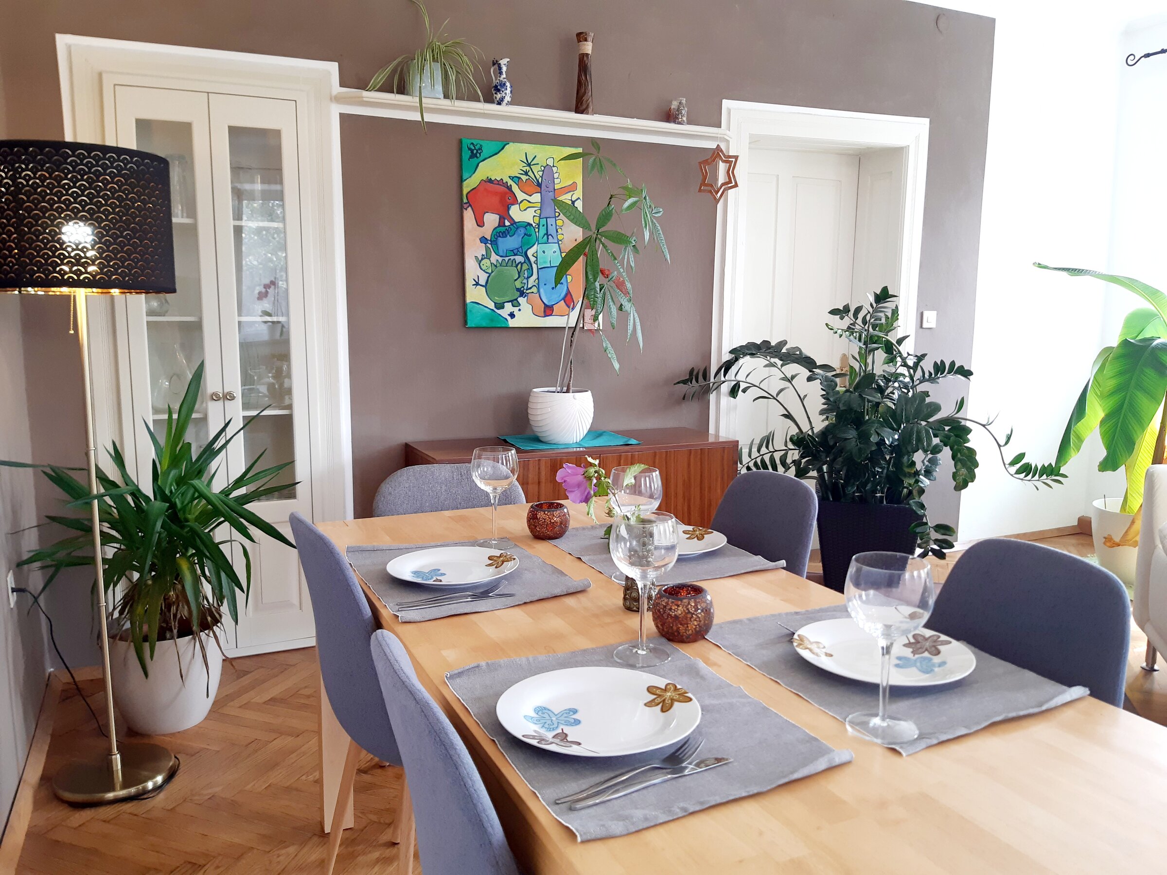 Essbereich im Wohnzimmer | © Margot Aigner