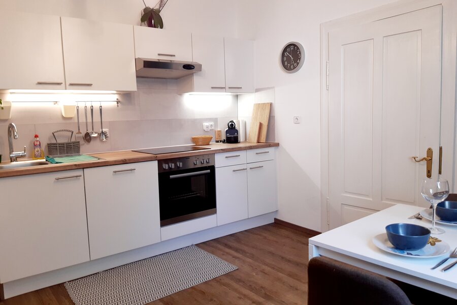 Voll ausgestattete Küche | © Margot Aigner