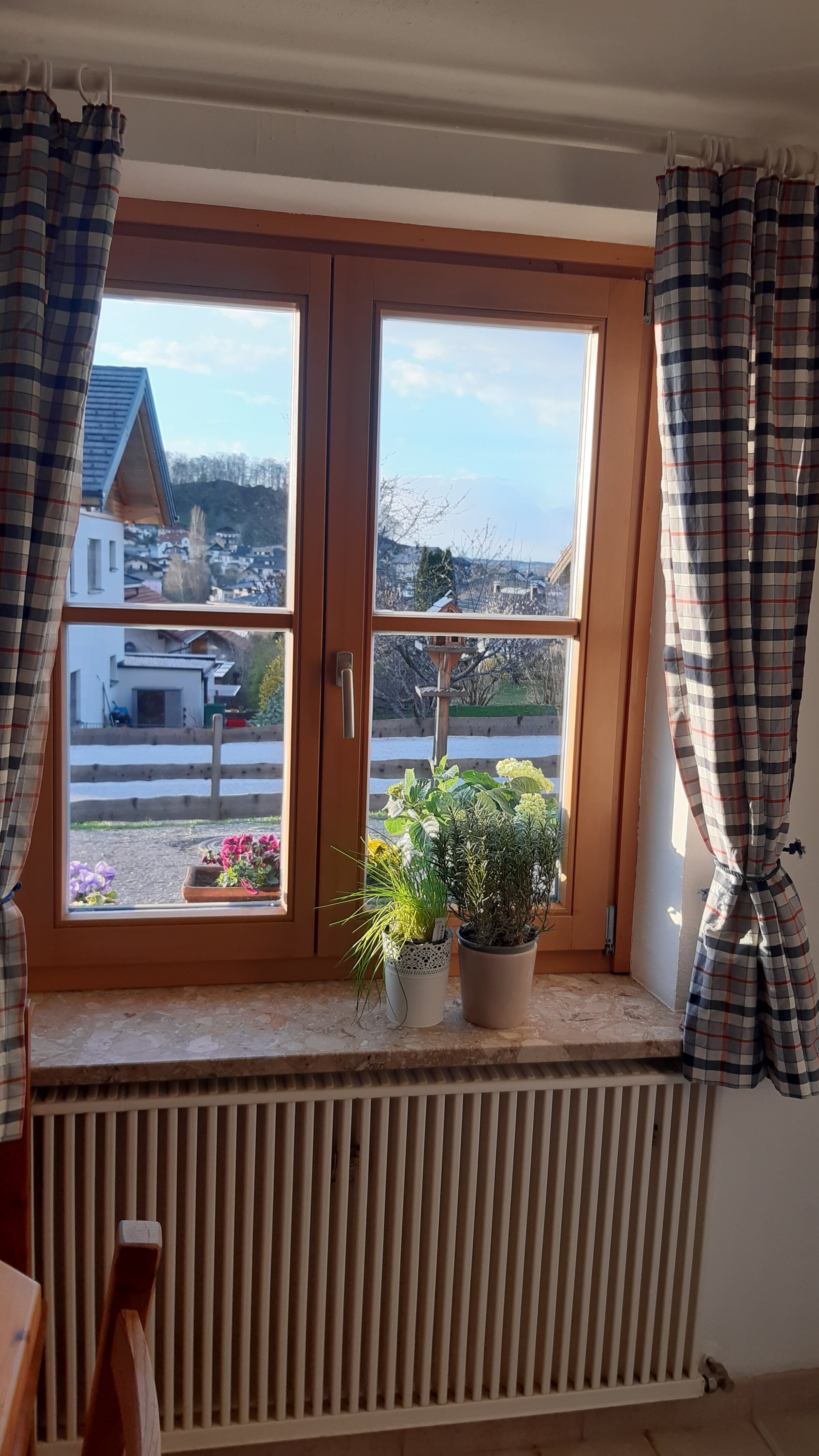 aussicht von der Küche