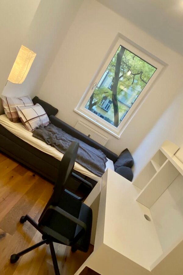 (Please note: Since October 2024, the sofa bed has been replaced by a bed with pull-out drawers.)