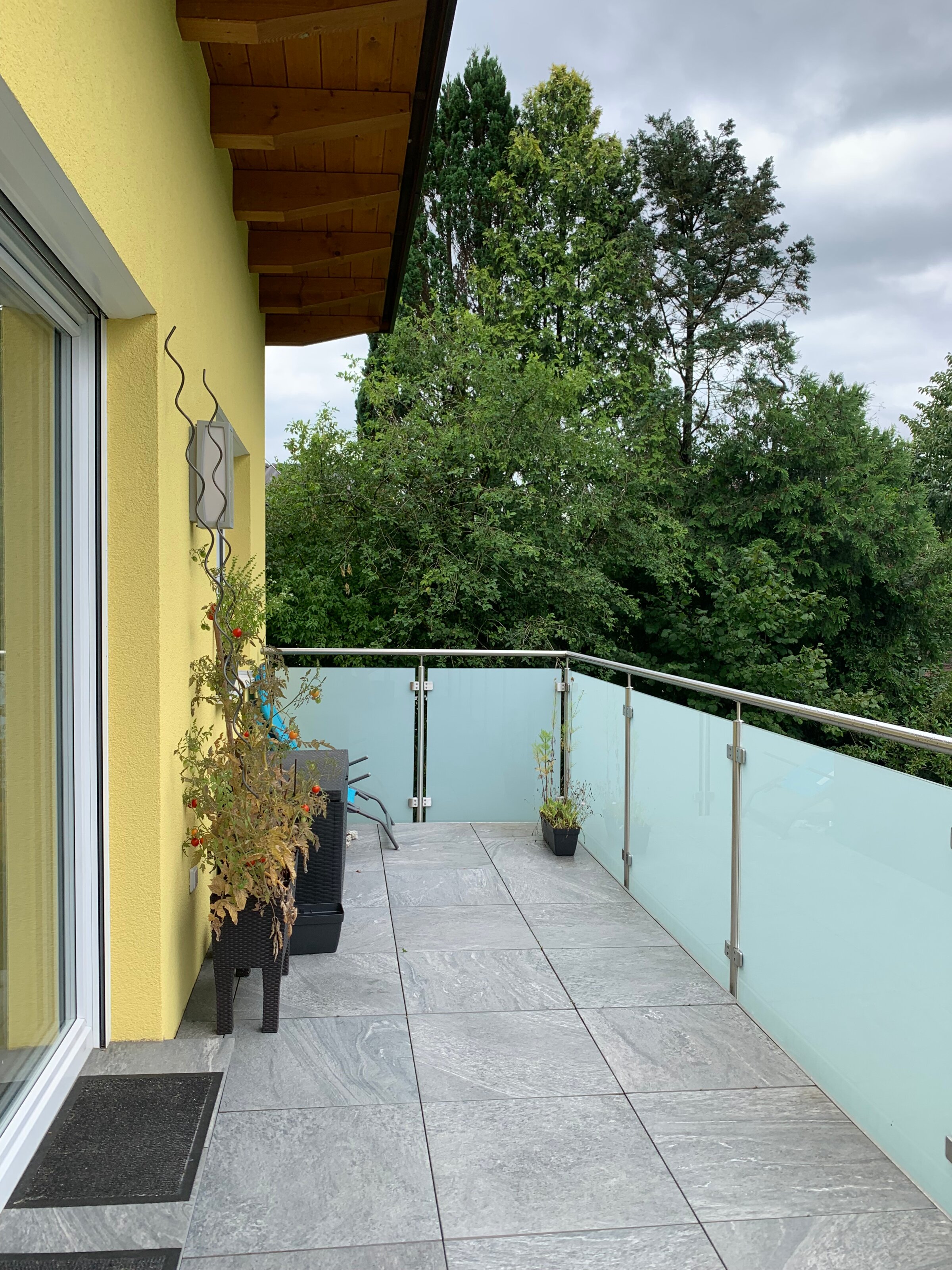 Balkon im Obergeschoß