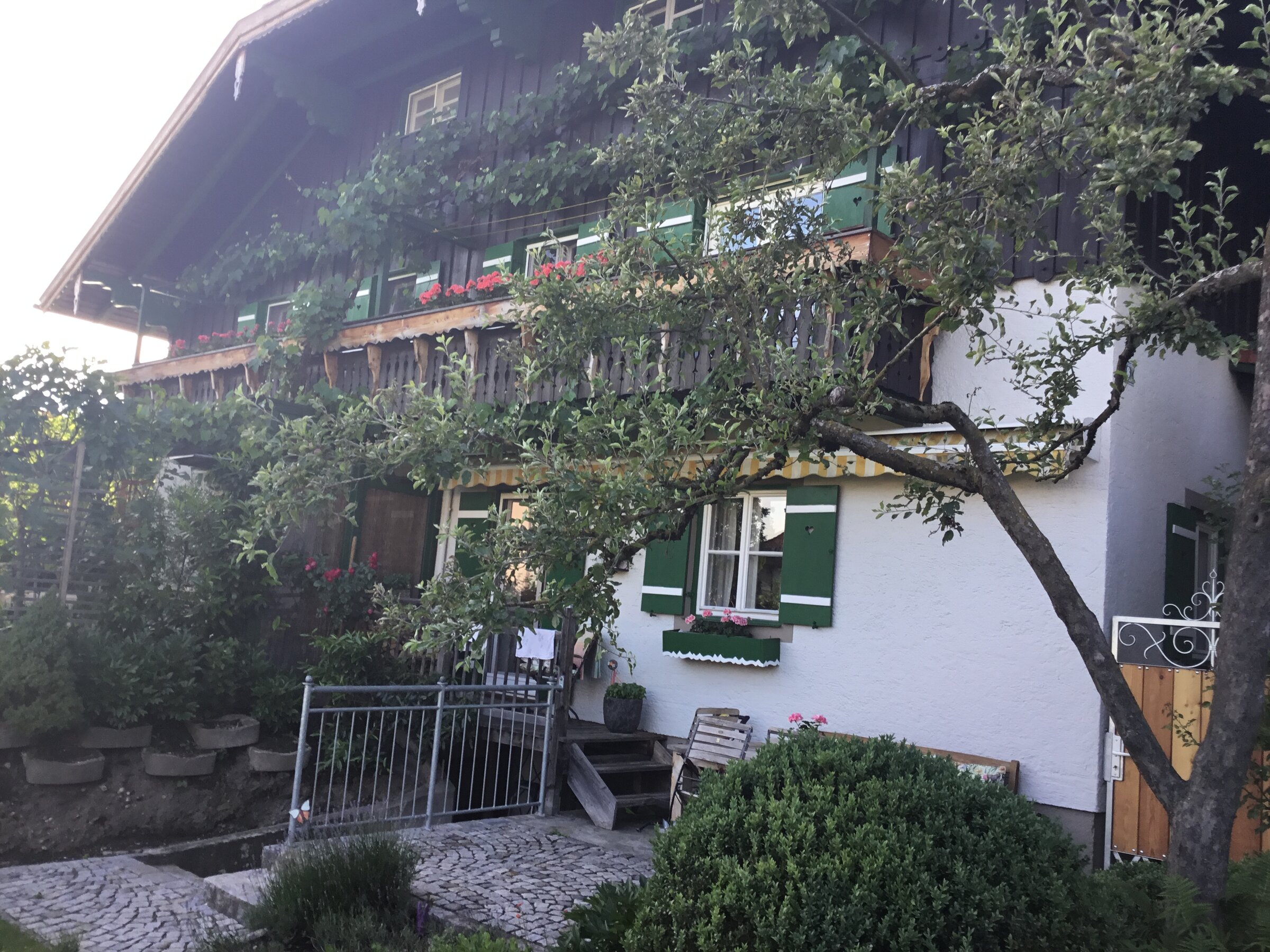 Charmantes Landhaus mit Balkon & Blumen: 2-Zimmer Wohnung, Kurzzeitmiete & Wohnen auf Zeit 1–6 Monate, Elsbethen