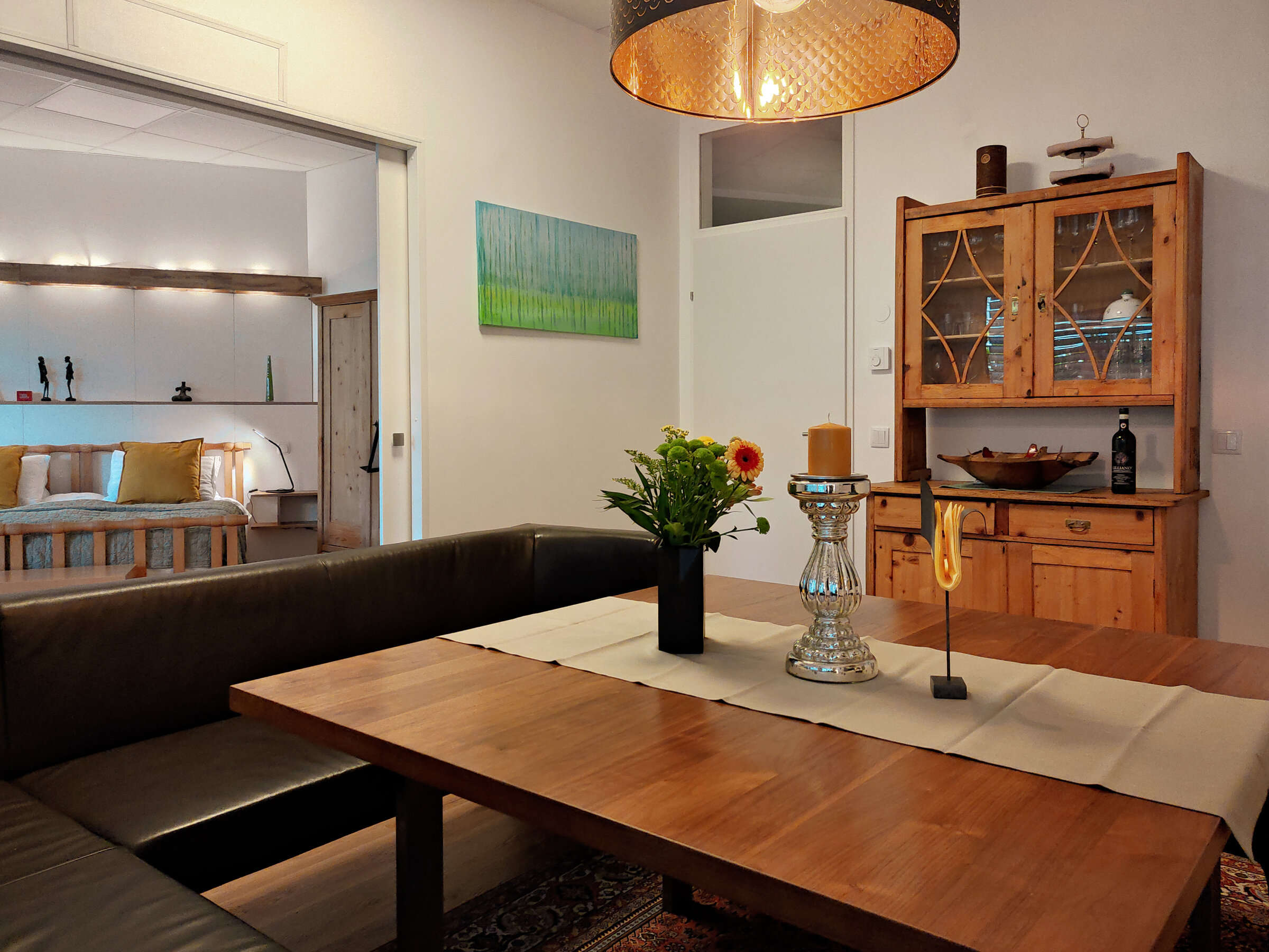 Cozy living-dining room