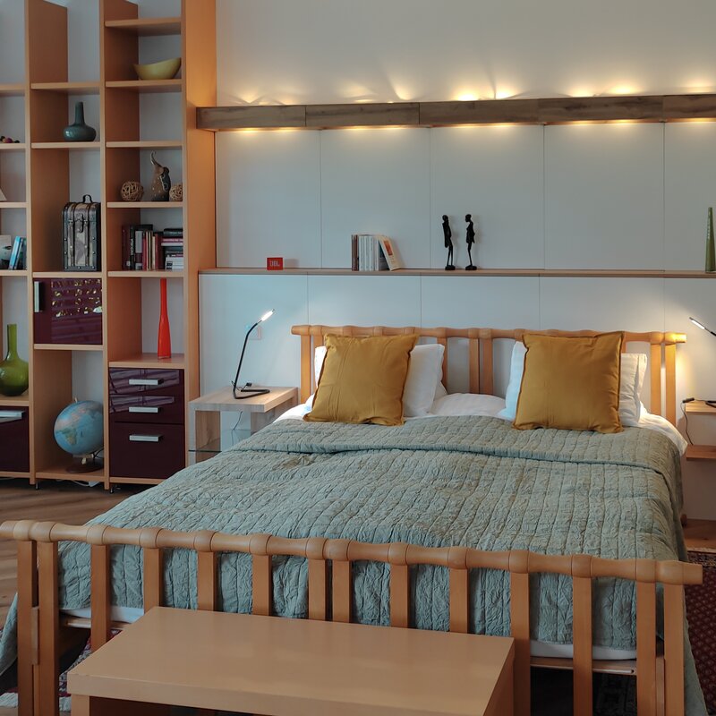 Metal-free GEA feel-good bed 180x200cm