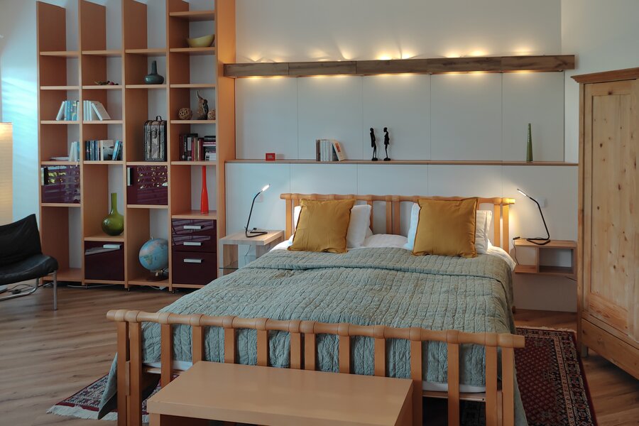 Metal-free GEA feel-good bed 180x200cm