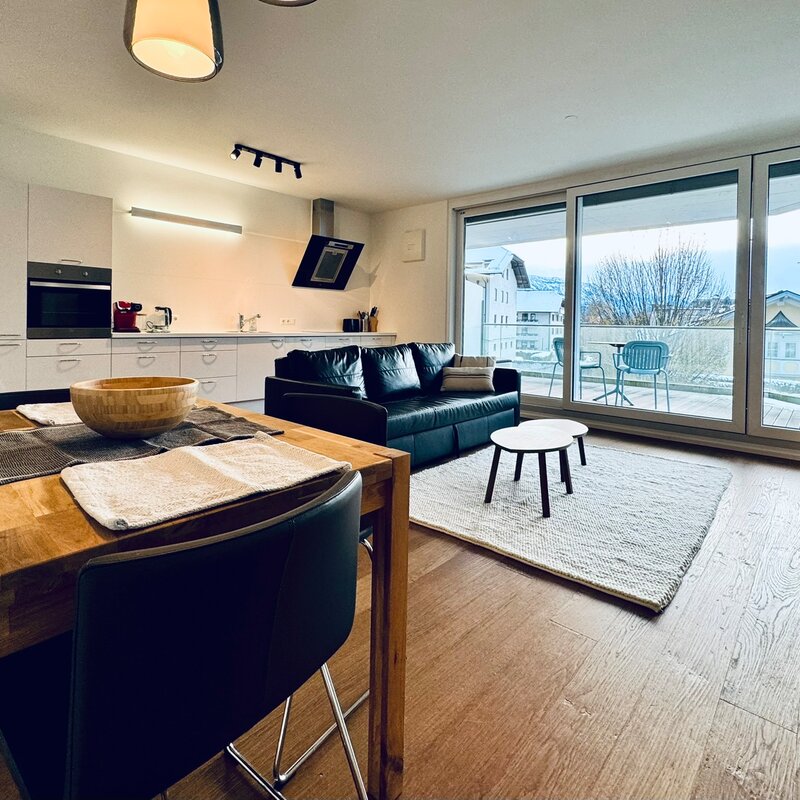 Top flat in Parsch with a view of the fortress | © PSG