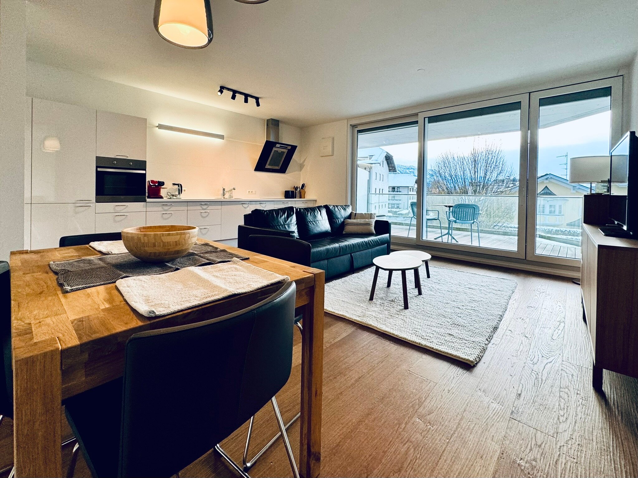 Top flat in Parsch with a view of the fortress | © PSG